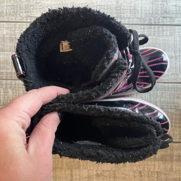 MARC ECKO - ECKO RED Women’s Highlander Misty Posh Winter boots Black/Pink - Picture 8 of 8